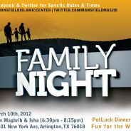 Family Night on March 10th!